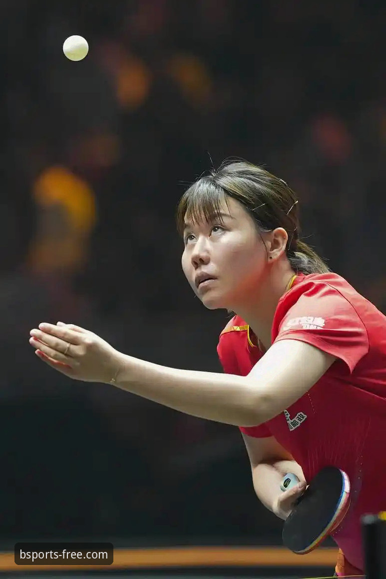 陈幸同世乒赛首秀表现如何？从B体育平台看女团小组赛技术细节